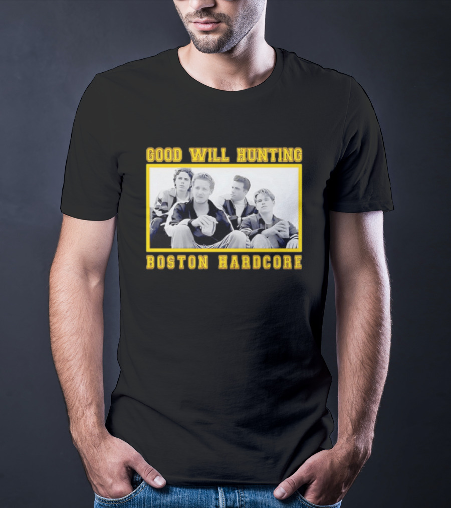 Good Will Hunting Boston Hardcore Matt Damon Ben Affleck T-Shirt