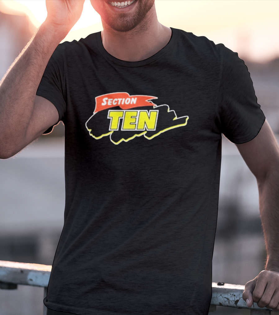 Section Ten Cartoon T-Shirt