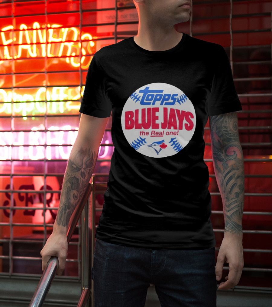 Topps Blue Jays The Real One T-Shirt