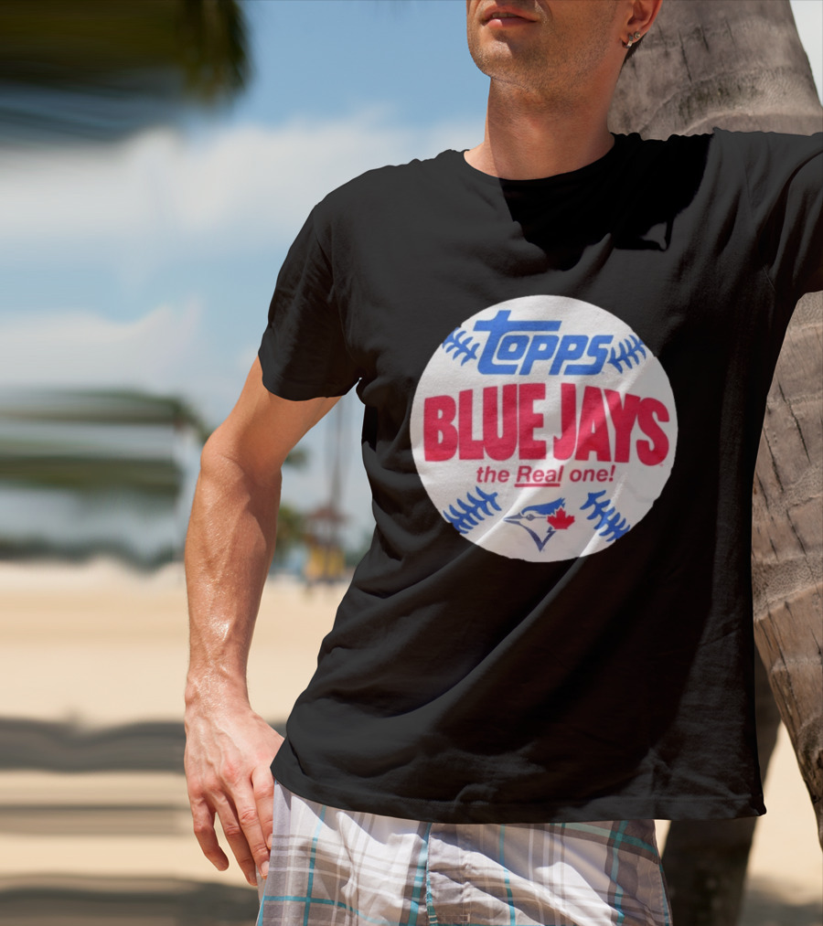 Topps Blue Jays The Real One T-Shirt
