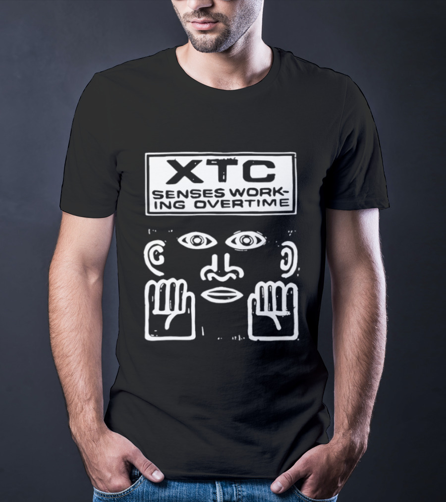 XTC Senses Working Overtime Eyes Ears Hands T-Shirt