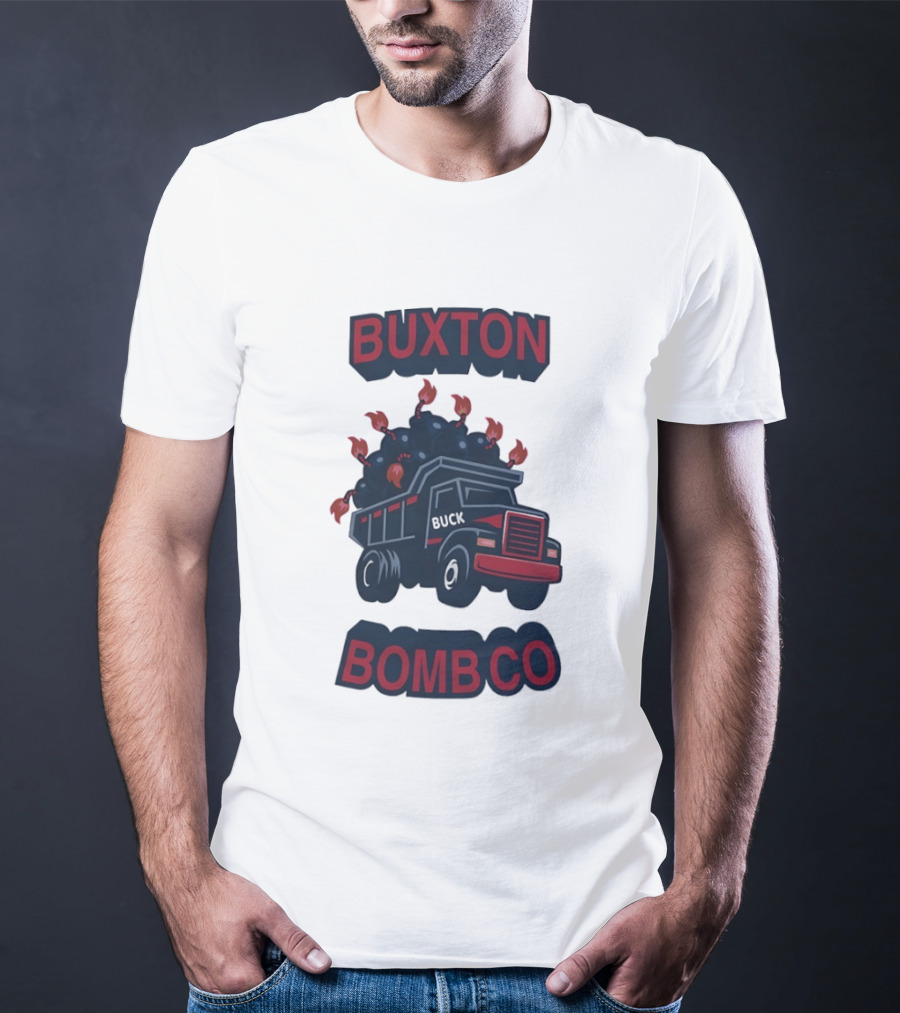 Buxton Bomb Co Buck Truckin' Explosive Truck T-Shirt