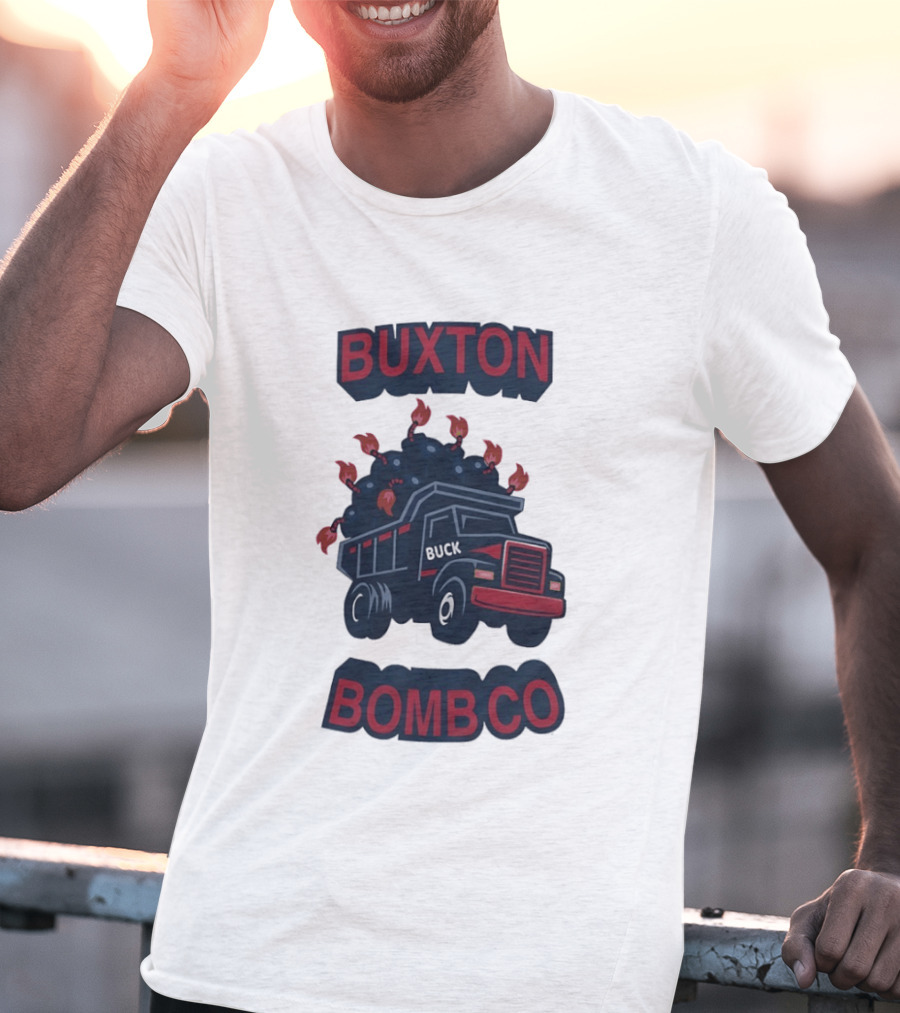 Buxton Bomb Co Buck Truckin' Explosive Truck T-Shirt