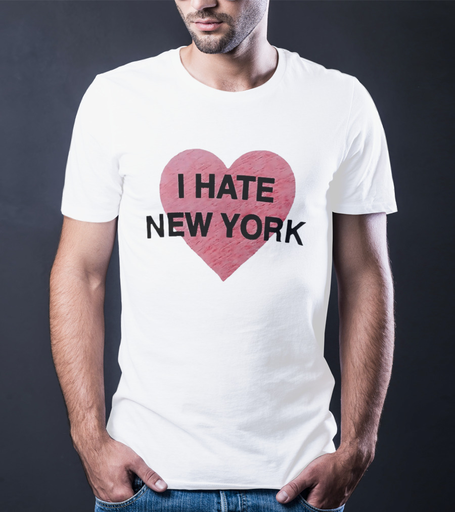 Hailey Van Lith I Hate New York Heart T-Shirt