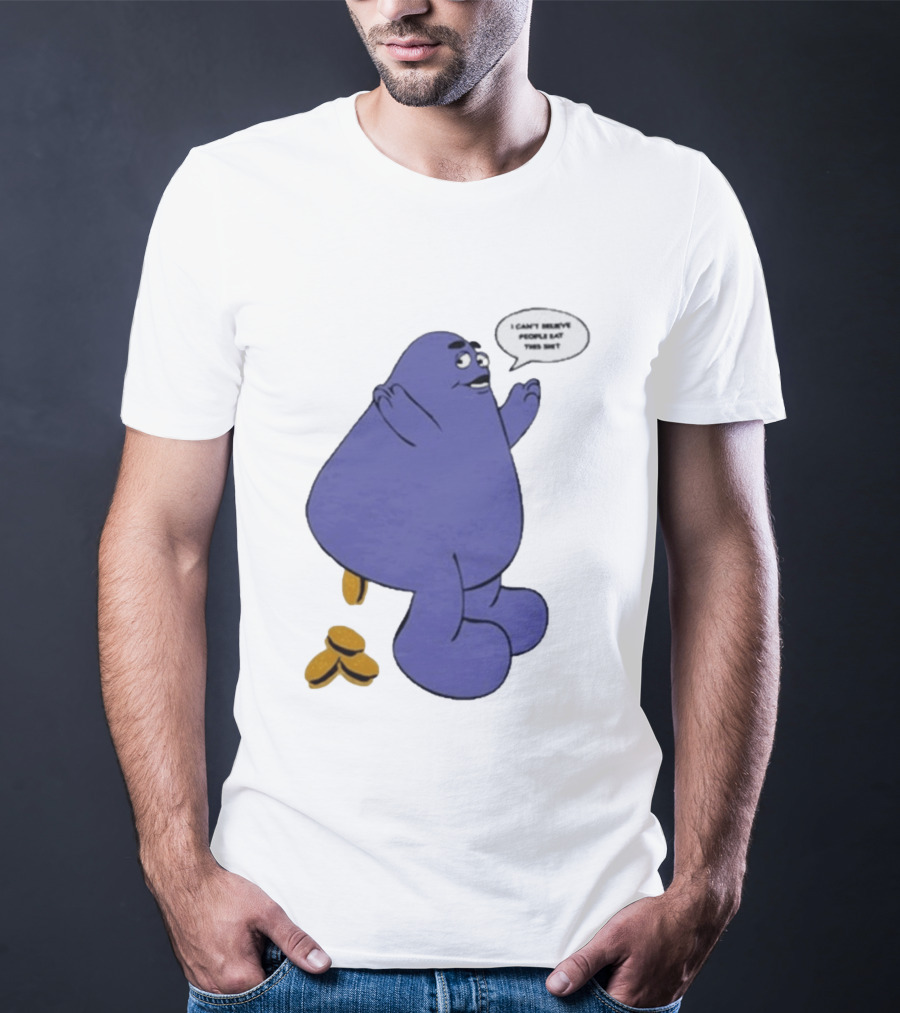 Rare AKOMPLICE GRIMACE I Can't Believe People Eat This T-Shirt