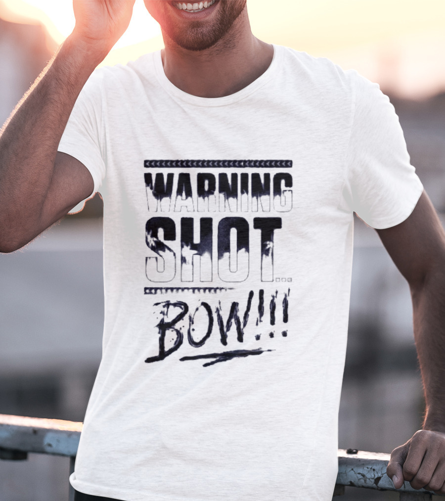 Jey Uso Warning Shot Bow 2026 Warning Shot Bow T-Shirt