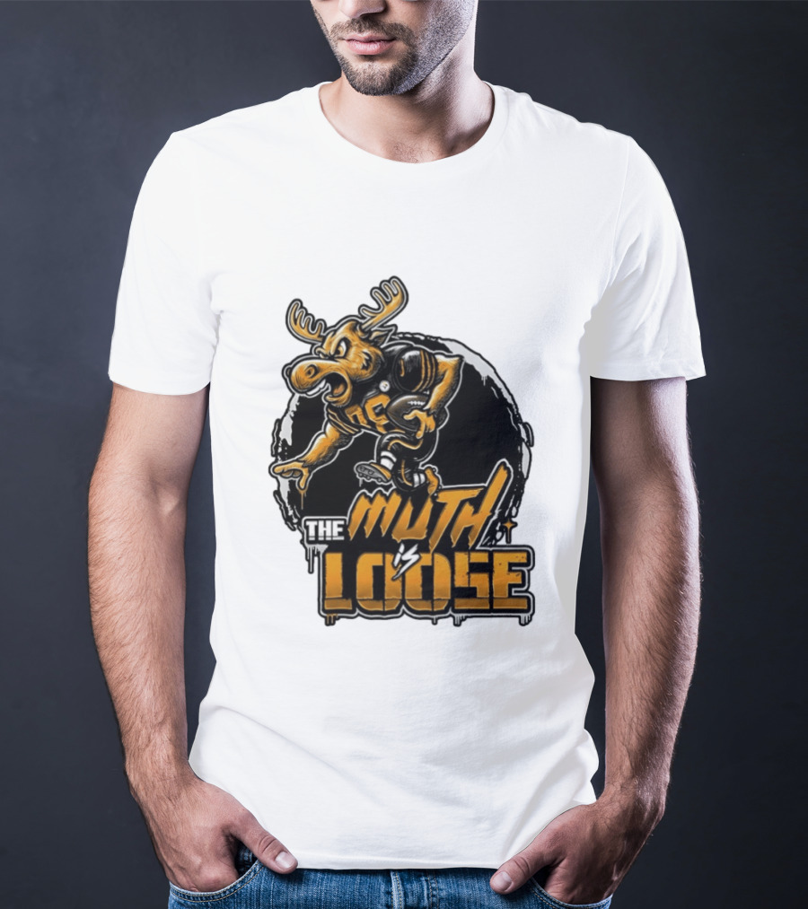 The Muth Is Loose Moose Pittsburgh Steelers Football 2026 T-Shirt