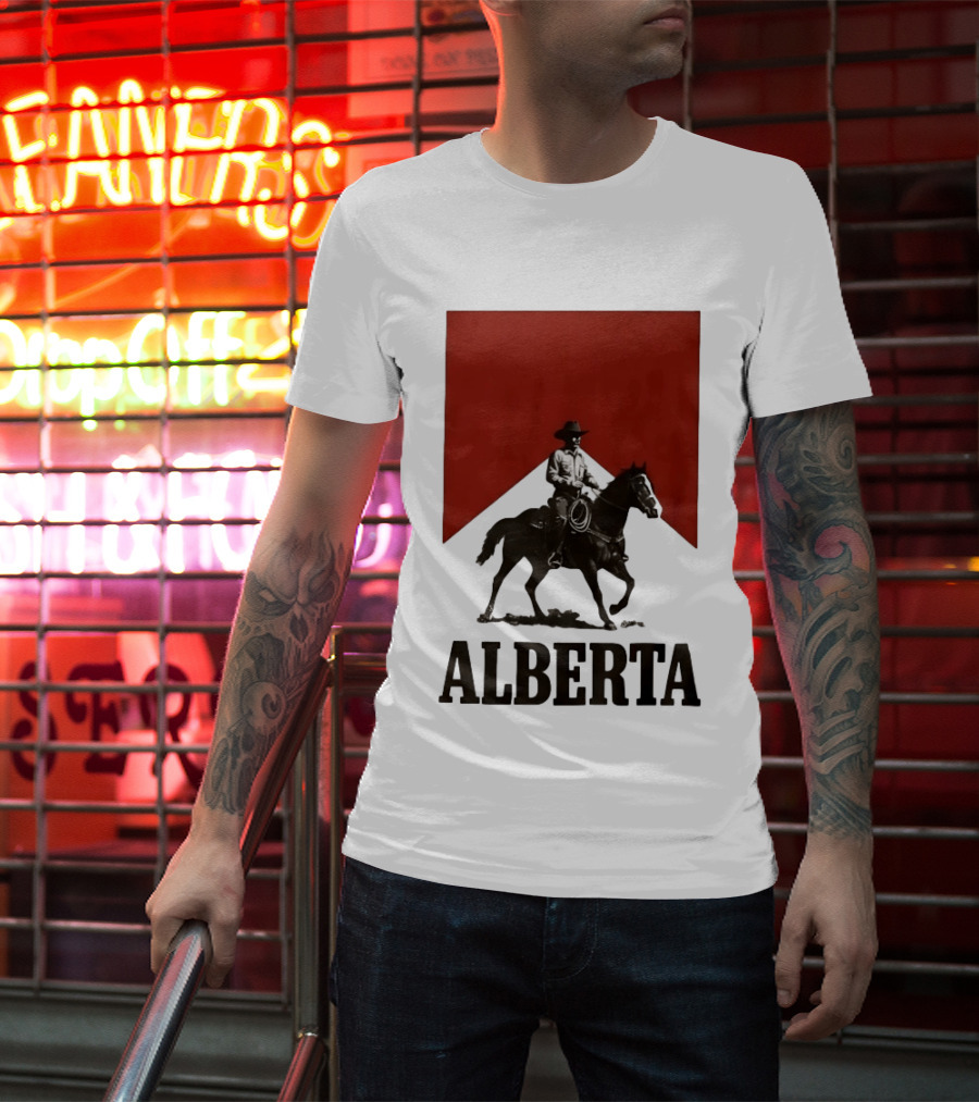 Alberta Cowboy Rider T-Shirt