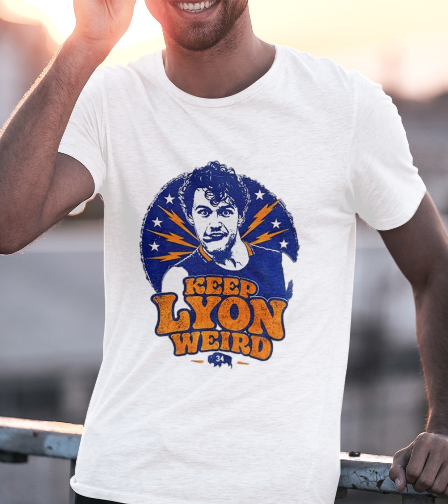 Keep Lyon Weird Alex Lyon Buffalo Sabres NHL 2026 T-Shirt