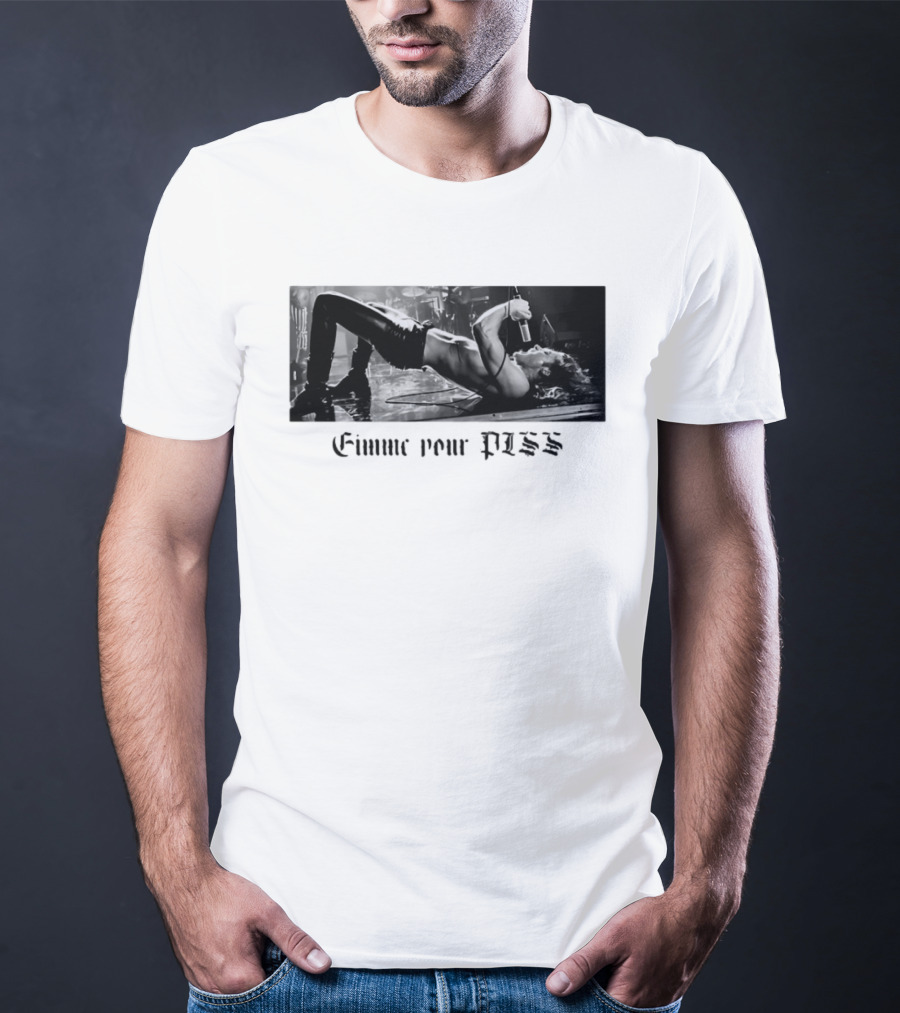 Gimme Your PISS Lestat De Lioncourt Rock Concert Performance T-Shirt
