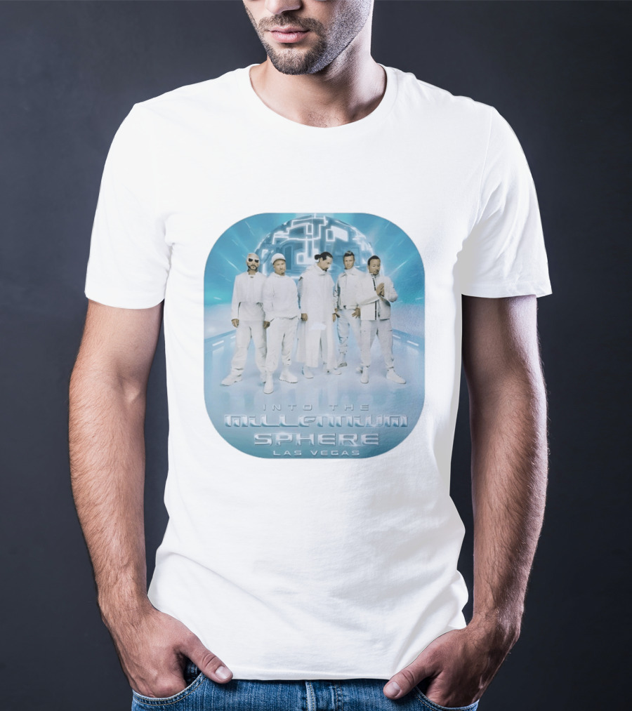 Backstreet Boys Into The Millennium Sphere Las Vegas 2026 T-Shirt