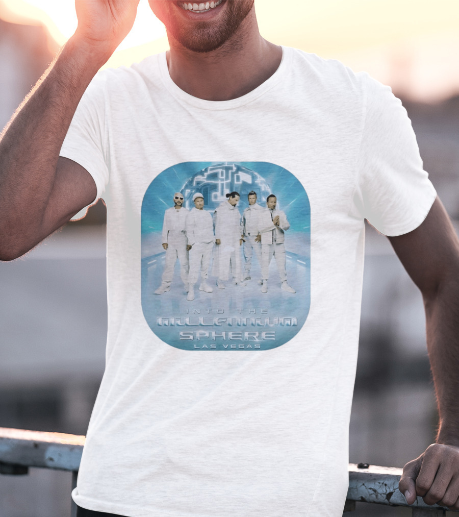 Backstreet Boys Into The Millennium Sphere Las Vegas 2026 T-Shirt