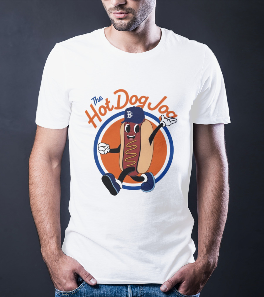Brooklyn Cyclones The Hot Dog Jog Baseball T-Shirt