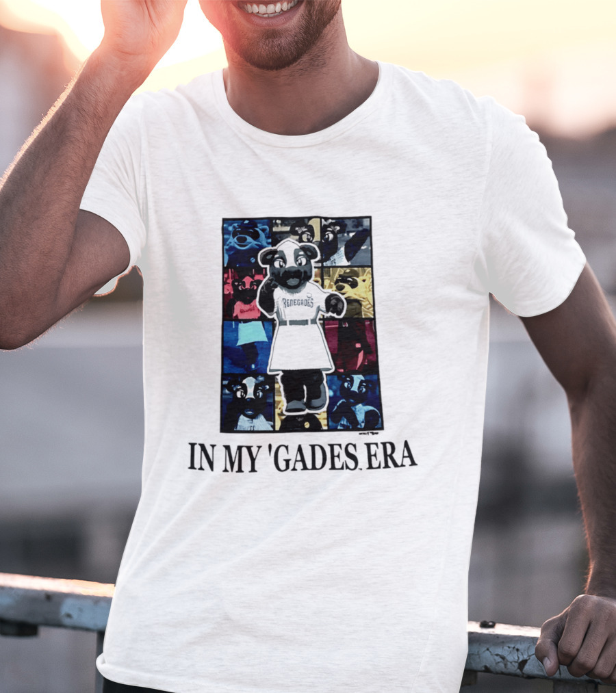 Hudson Valley Renegades Mascot Pop Art In My 'Gades Era T-Shirt