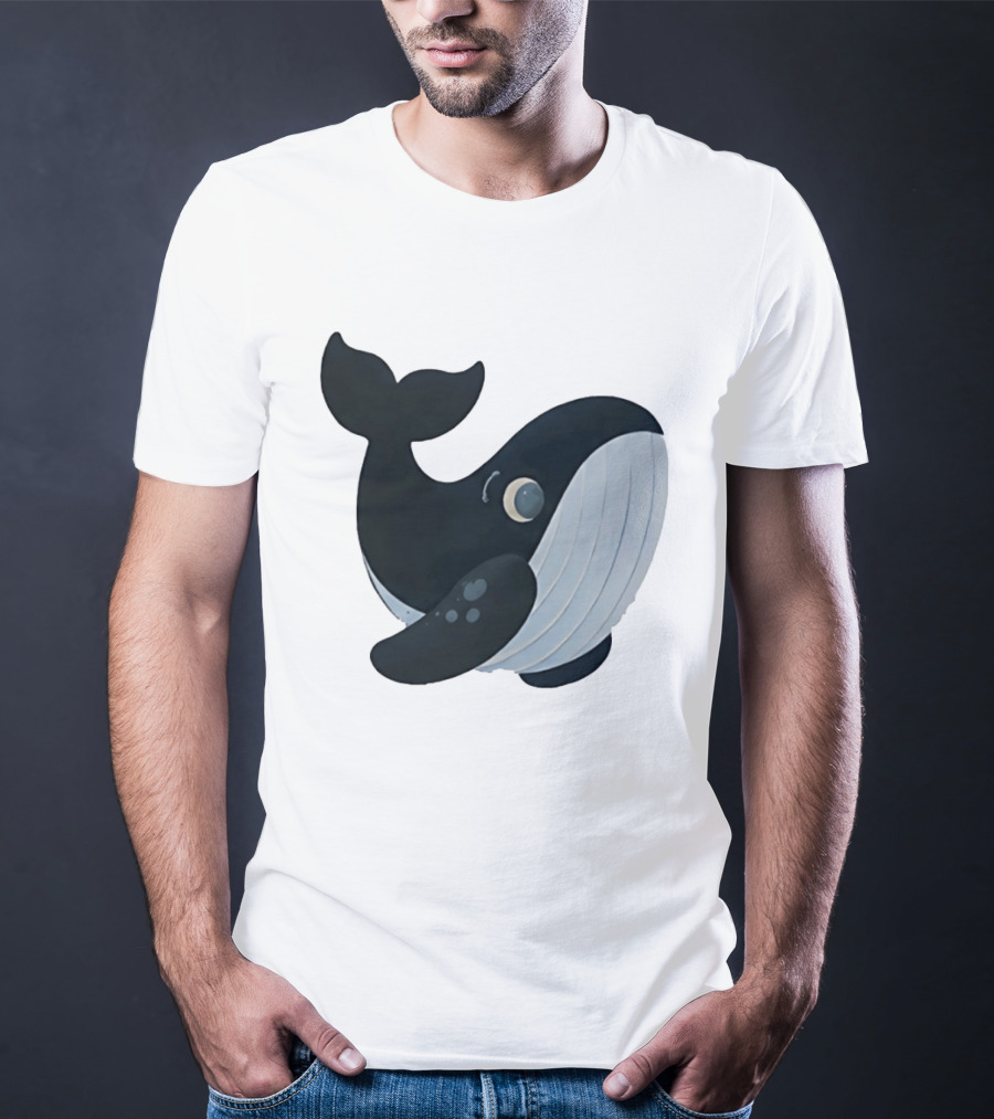 Cocomelon The Movie J.J Whale Cartoon T-Shirt