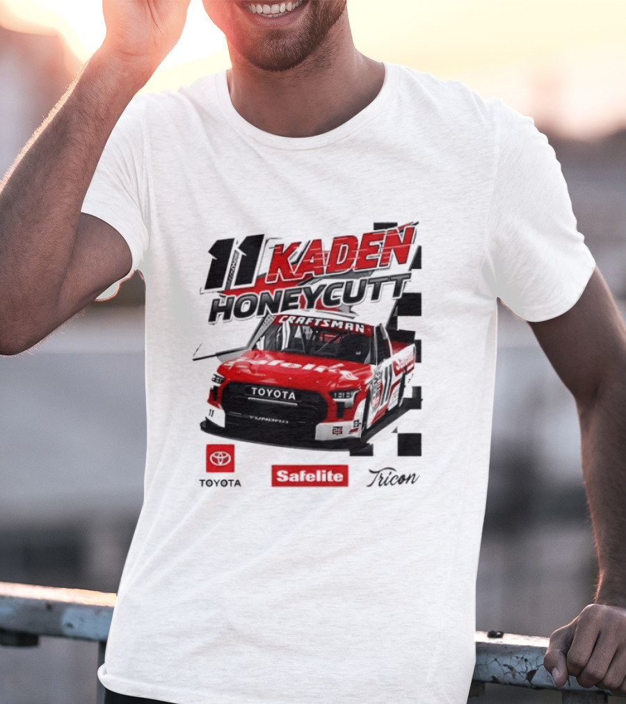 Kaden Honeycutt 11 Toyota Tundra TRICON Garage Racing Team T-Shirt