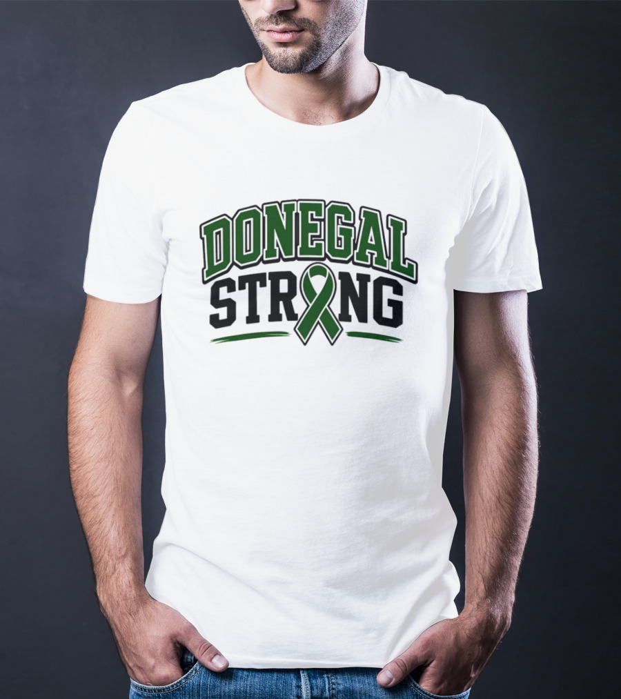 Donegal Strong 2026 Support Awareness Green Ribbon T-Shirt