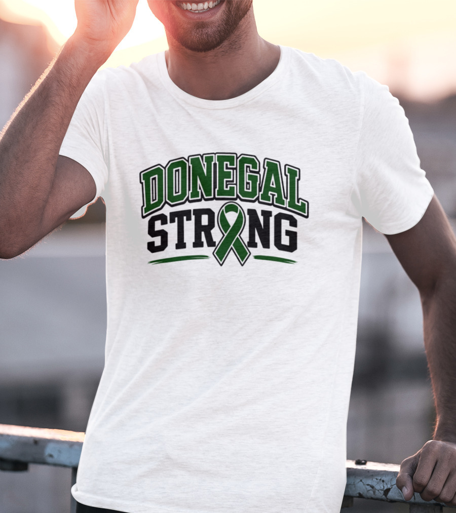 Donegal Strong 2026 Support Awareness Green Ribbon T-Shirt