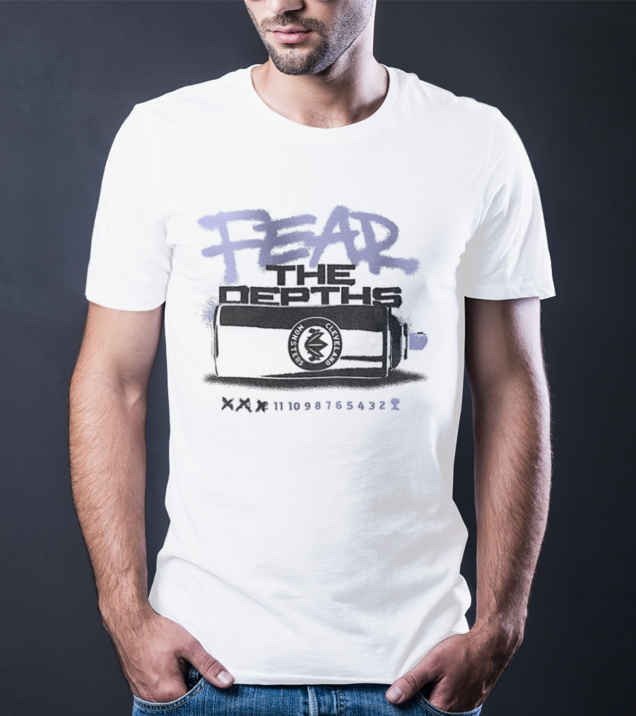 Fear The Depths Cleveland Monsters Hockey NHL 2026 T-Shirt