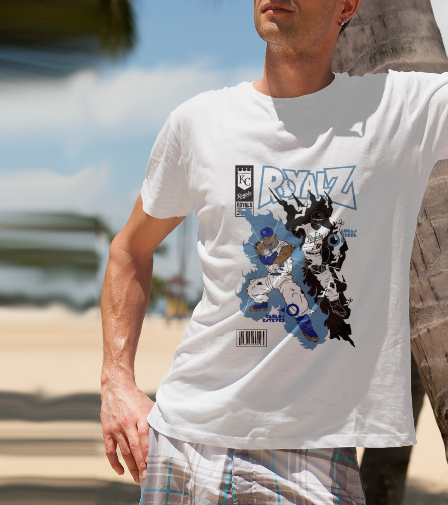 Royals Dragon Kamehameha Baseball Anime T-Shirt