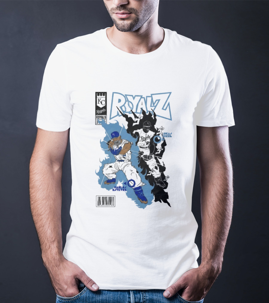 Royals Dragon Kamehameha Baseball Anime T-Shirt