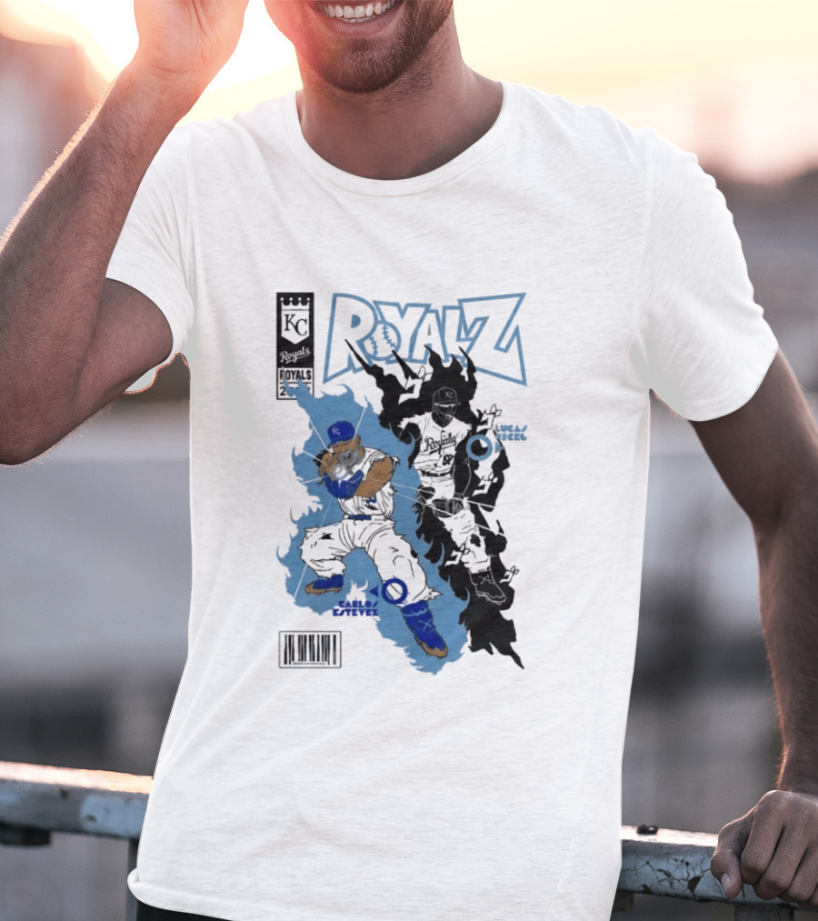 Royals Dragon Kamehameha Baseball Anime T-Shirt