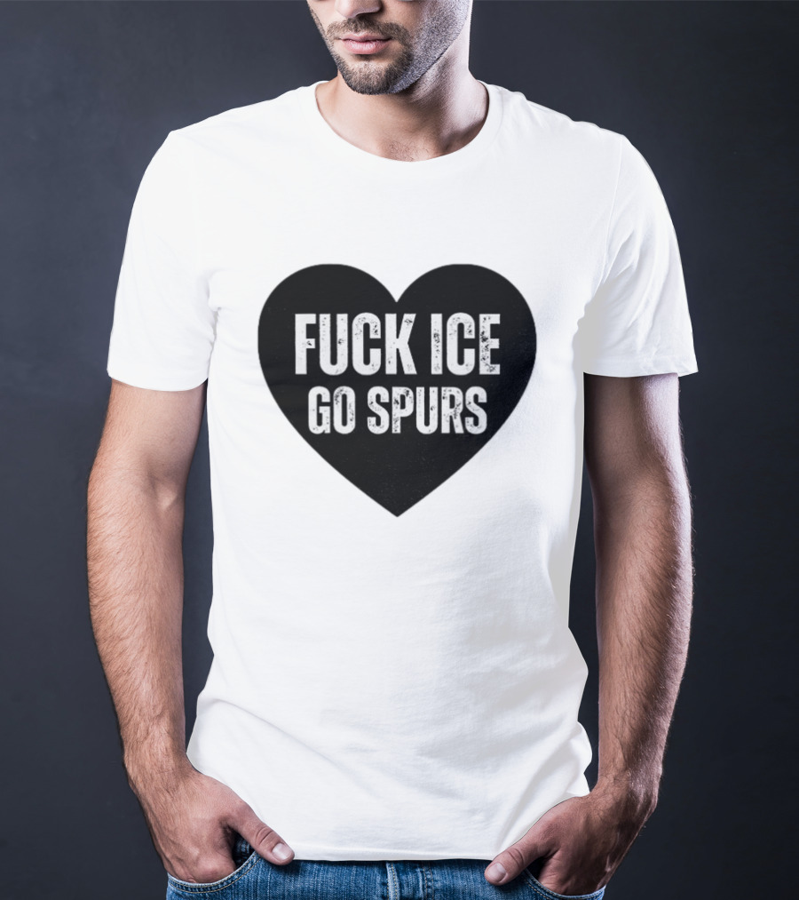 San Antonio Spurs Fuck Ice Go Spurs 2026 Lover T-Shirt