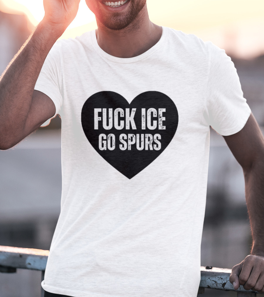 San Antonio Spurs Fuck Ice Go Spurs 2026 Lover T-Shirt