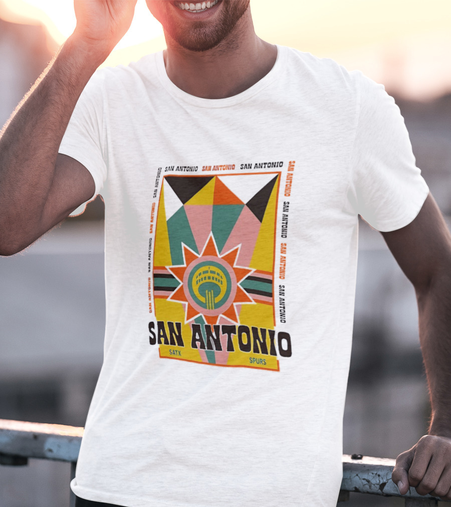 San Antonio Spurs Fiesta SATX T-Shirt