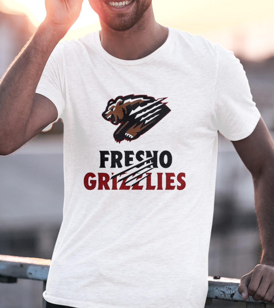 Fresno Grizzlies Growlifornia Bear Flag 2026 T-Shirt