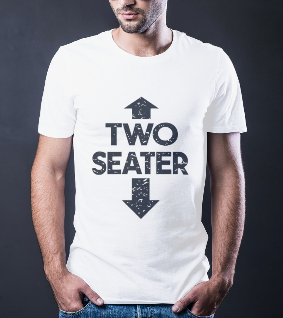 Two Seater Arrows Up Down T-Shirt