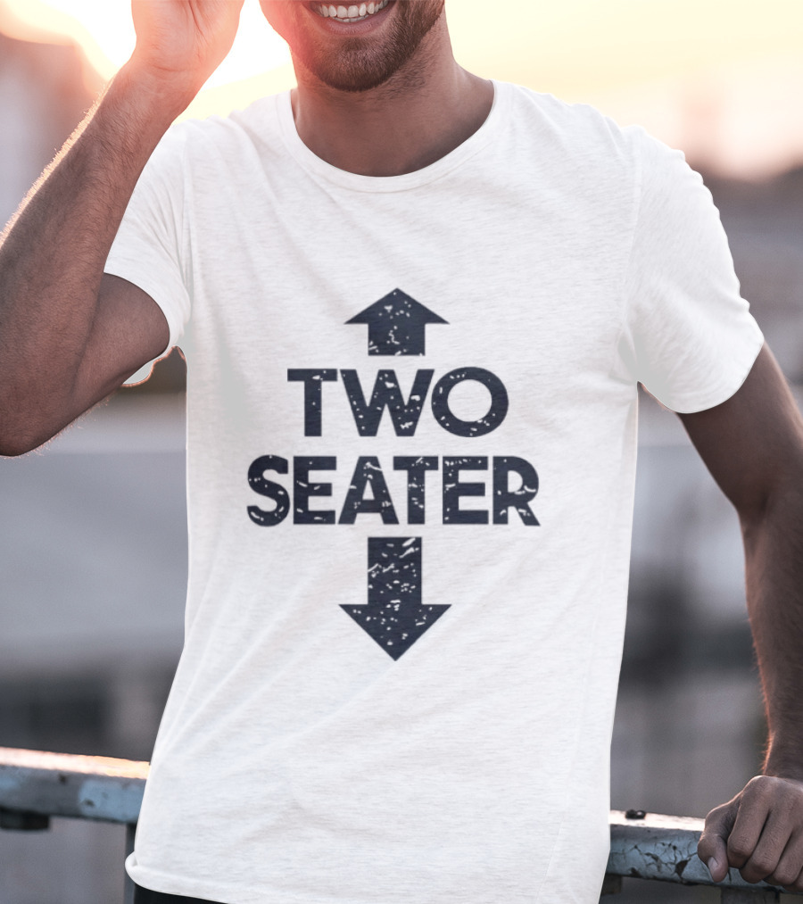 Two Seater Arrows Up Down T-Shirt
