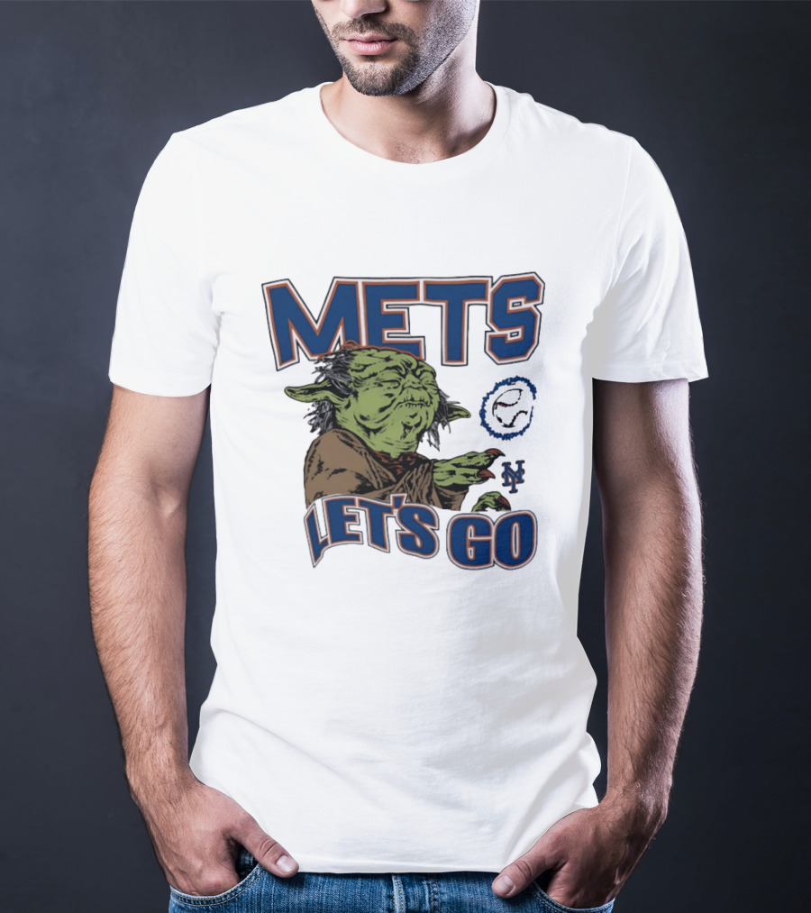 Mets Let's Go Yoda New Yorks Mets T-Shirt