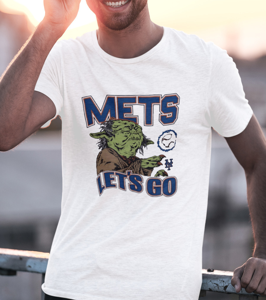 Mets Let's Go Yoda New Yorks Mets T-Shirt