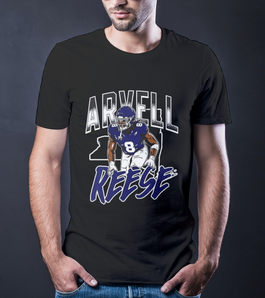 Arvell Reese New York Giants Football 2026 T-Shirt