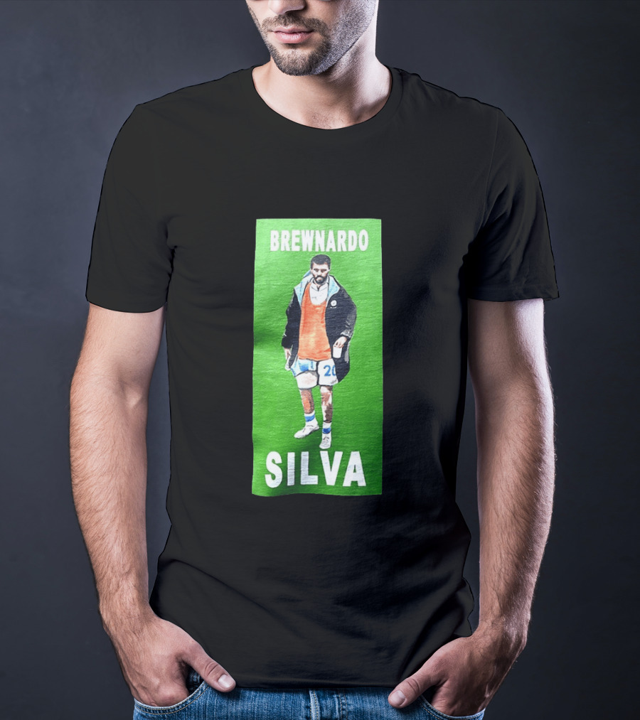 Brewnardo Silva Bernardo Silva Manchester City Football Star T-Shirt