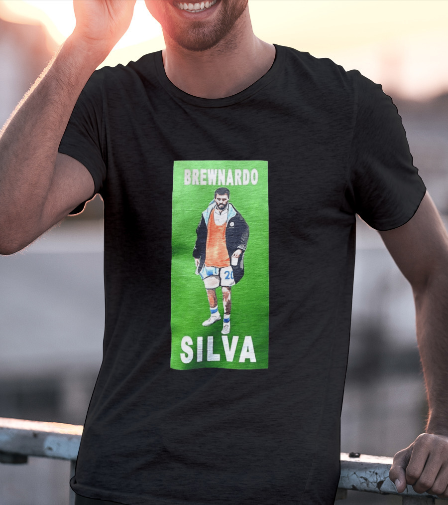 Brewnardo Silva Bernardo Silva Manchester City Football Star T-Shirt