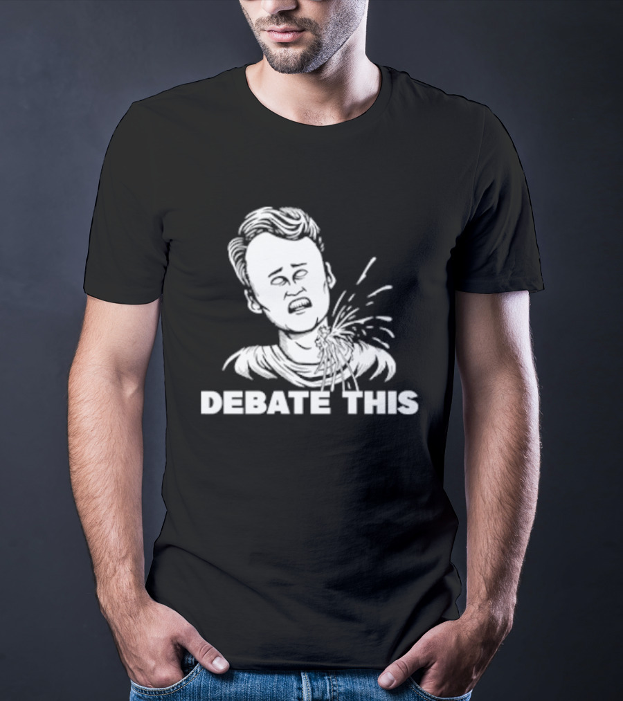 Charlie Kirk Debate This Explosion Head T-Shirt