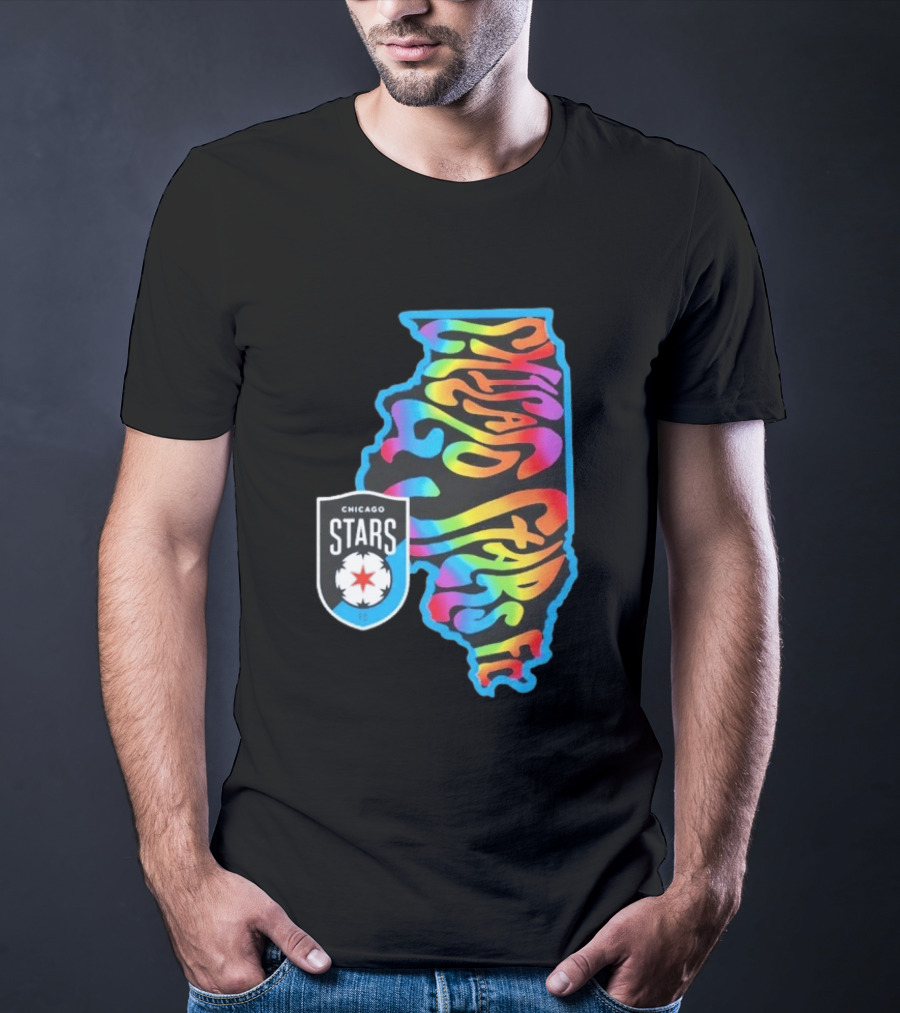 Chicago Stars FC Pride State Groove T-Shirt
