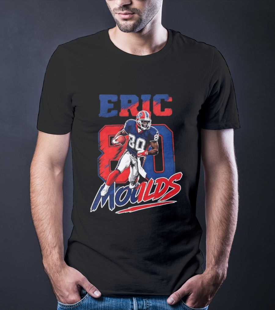 Eric Moulds 80 Buffalo Bills Football Legend T-Shirt