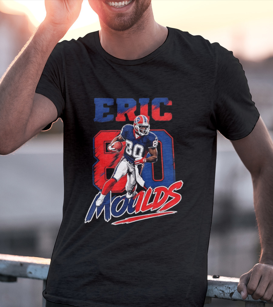 Eric Moulds 80 Buffalo Bills Football Legend T-Shirt