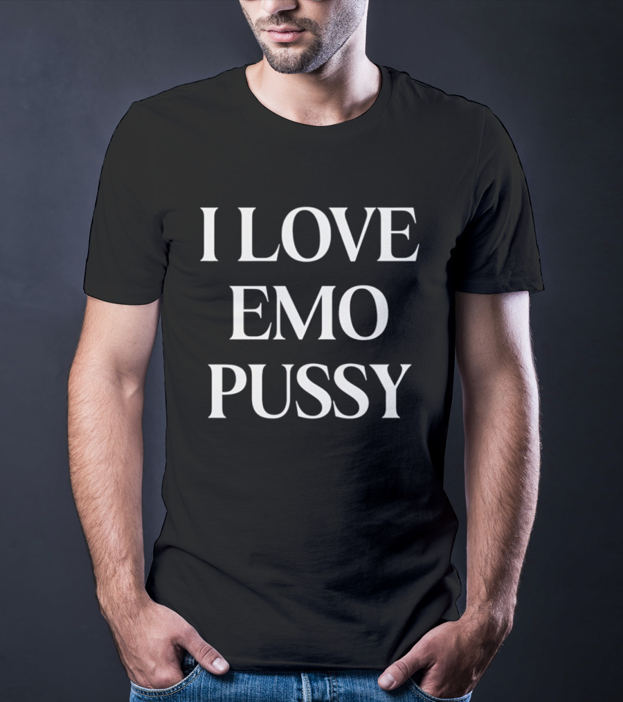 I Love Emo Pussy Playful T-Shirt
