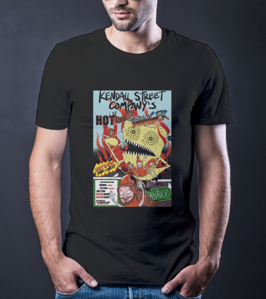 Kendall Street Company Hot Dog Banger The Annex Norfolk VA July 3 2026 Eating Contest T-Shirt