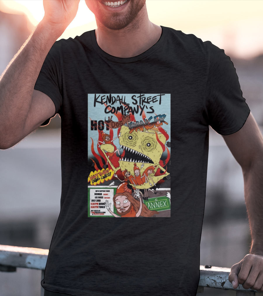Kendall Street Company Hot Dog Banger The Annex Norfolk VA July 3 2026 Eating Contest T-Shirt