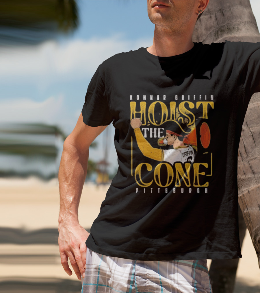 Konnor Griffin Hoist The Cone Pittsburgh T-Shirt