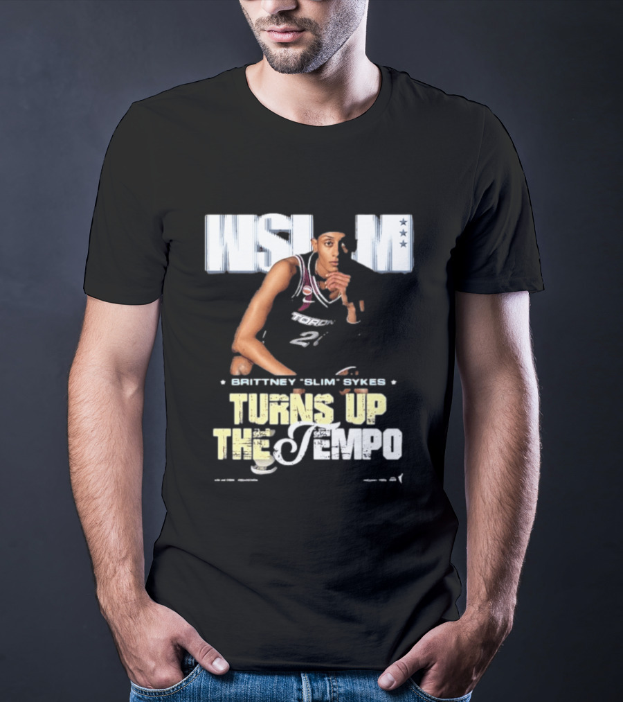 Slam 262 Brittney Slim Sykes Turns Up The Tempo T-Shirt