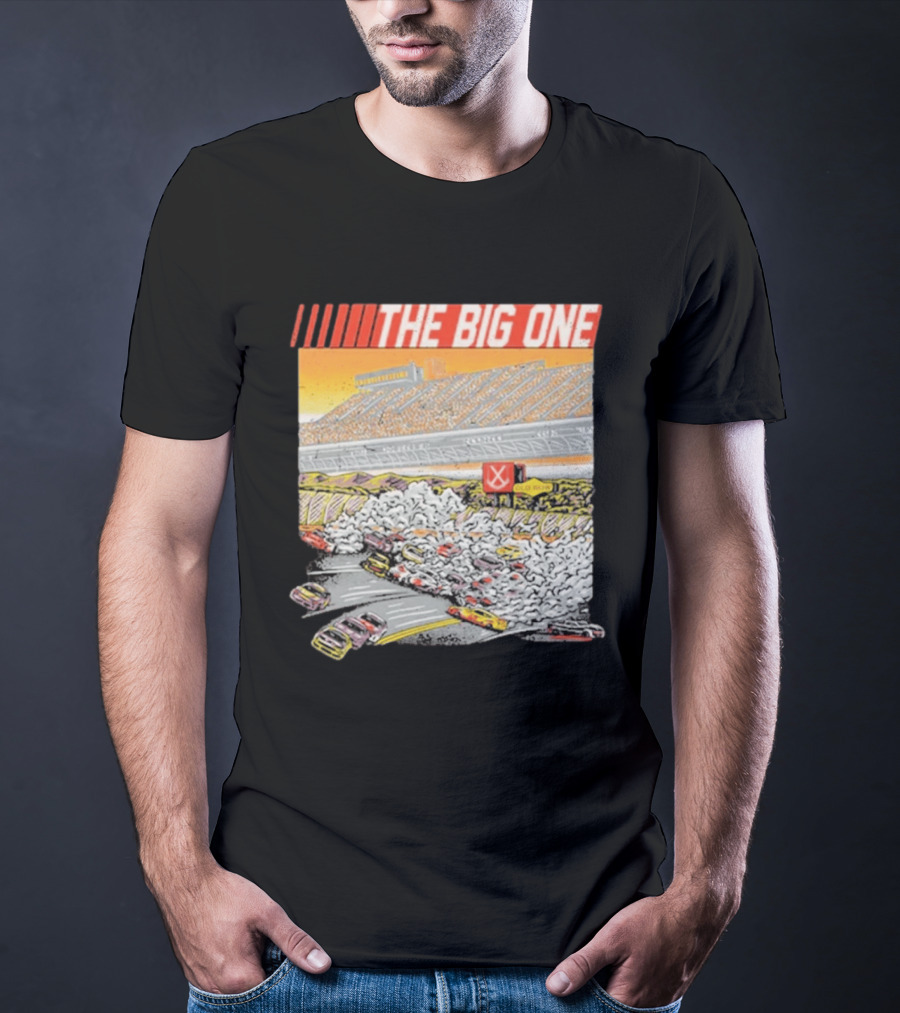 The Big One Old Brook NASCAR Racing Scene T-Shirt