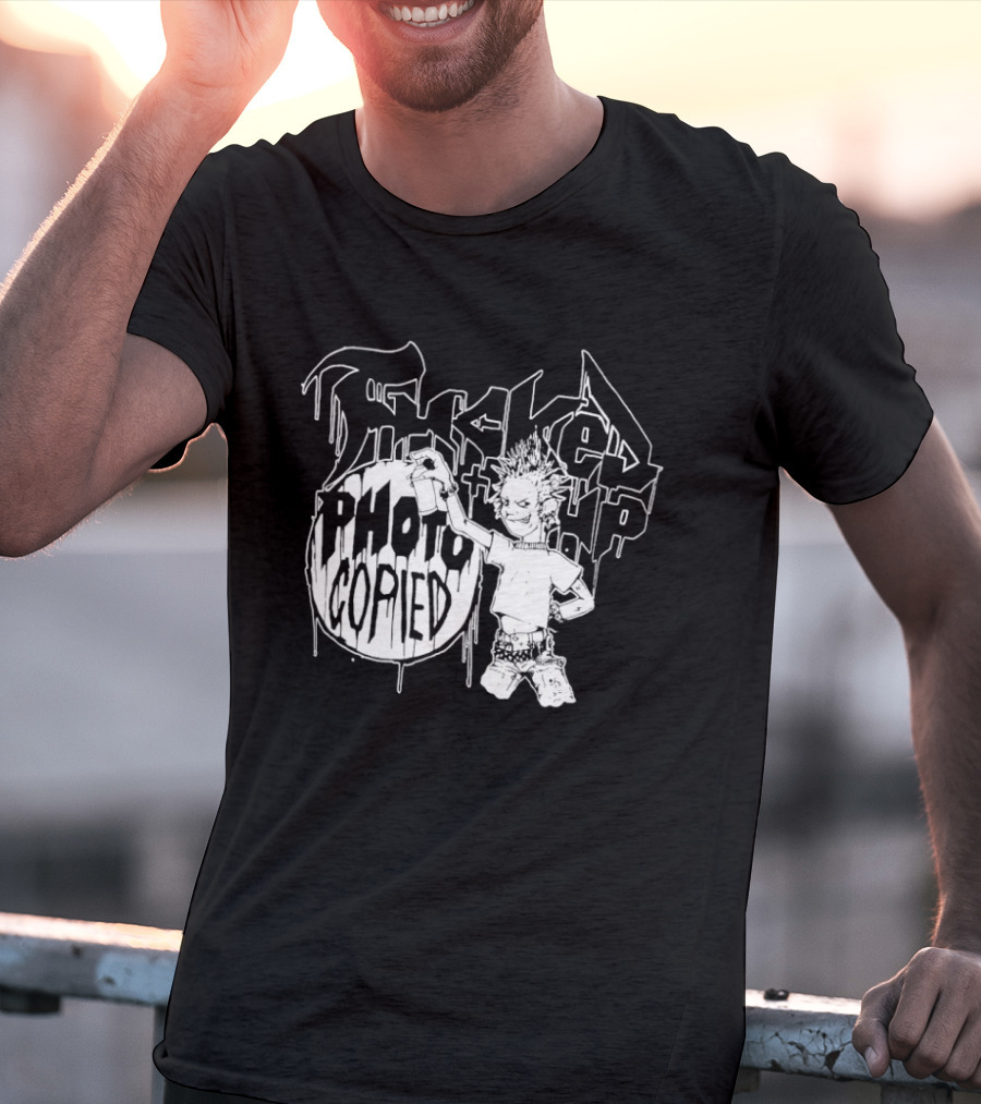 F'd Up Photocopied Undercover SS01 Graffiti Style Punk T-Shirt