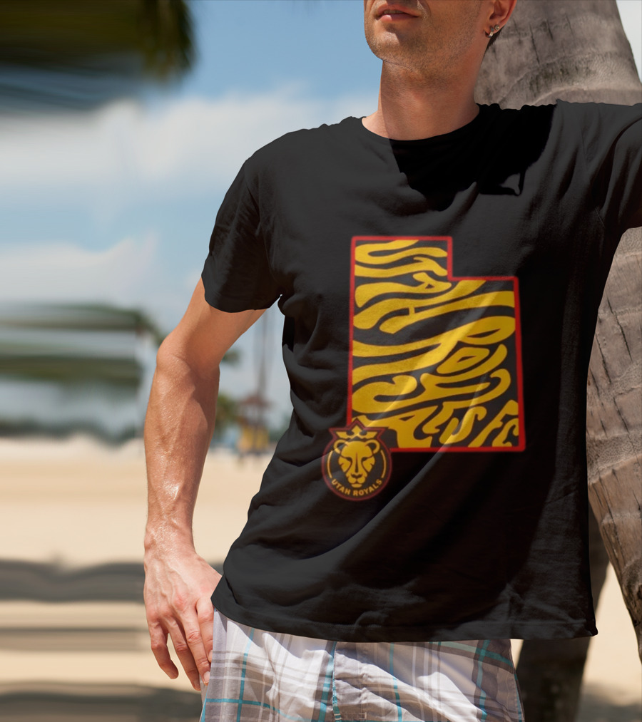 Utah Royals FC Groovy State Lion T-Shirt