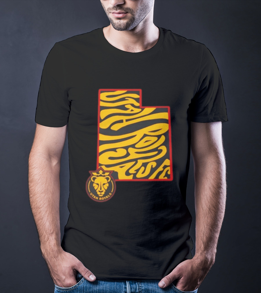 Utah Royals FC Groovy State Lion T-Shirt